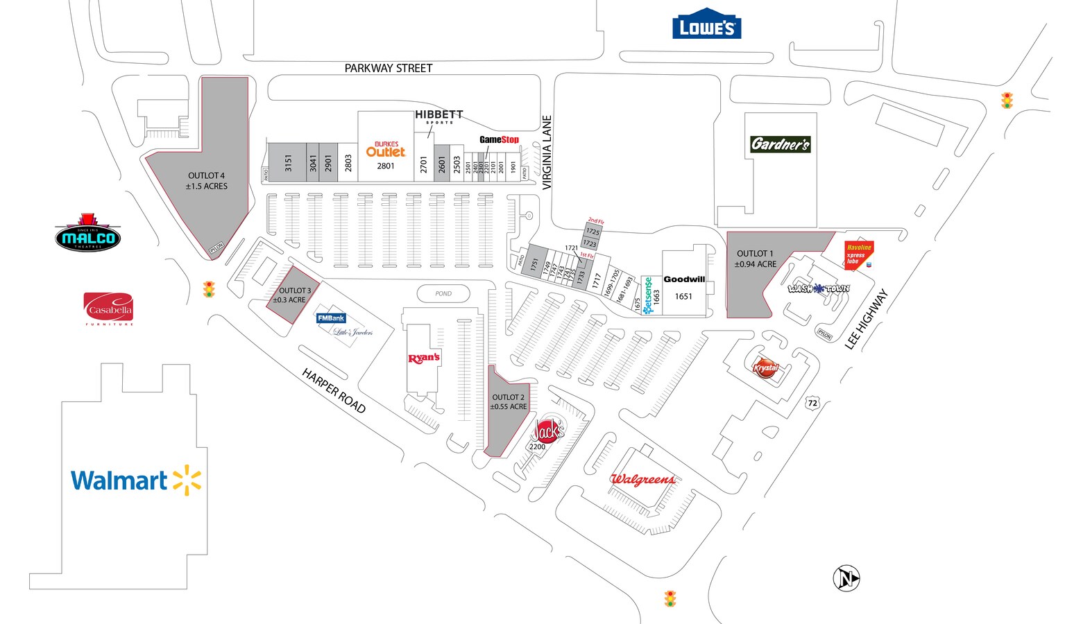 2801 Virginia Ln, Corinth, MS 38834 Corinth Commons